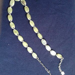 NINE WEST Classic Silvertone Necklace